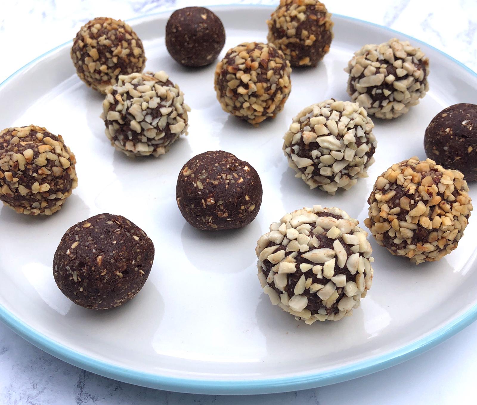 Trio of Chocolate Energy Balls