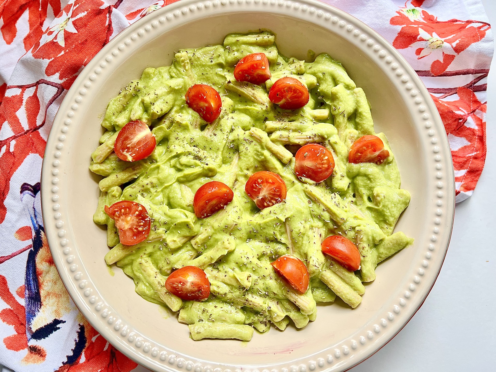 Chickpea Pasta in a Vegetable Sauce